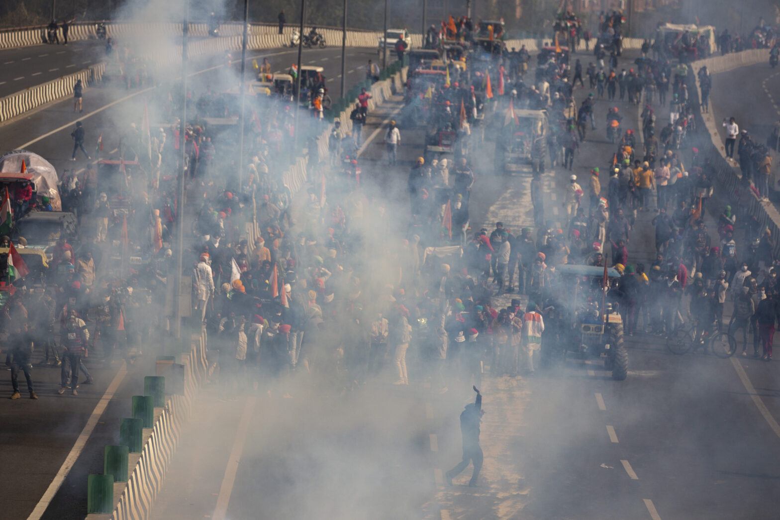 Indian protest rally