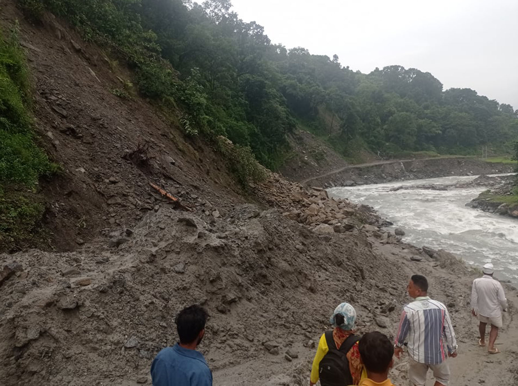 Badigad landslide: Three children still missing