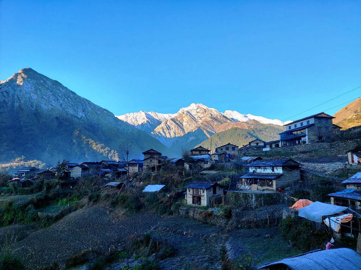 Beutiful Gurja village, Myagdi - Everest Times - Online News Portal of ...